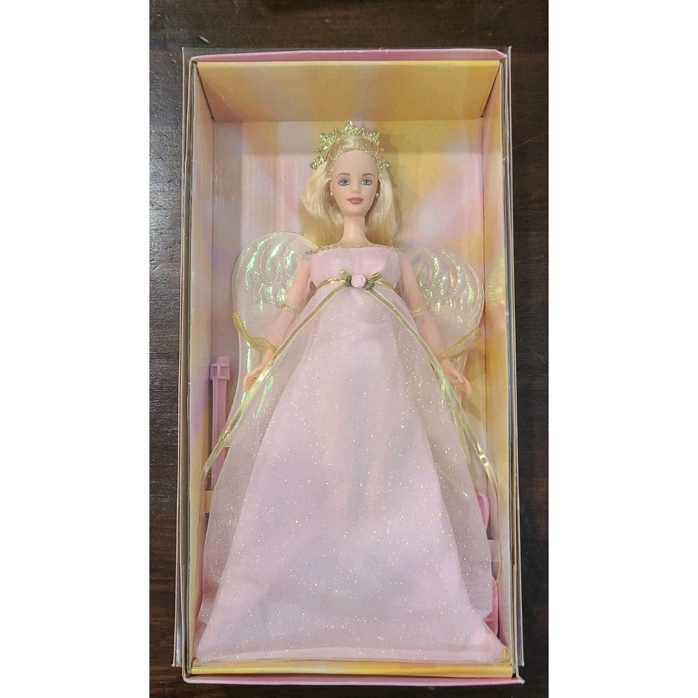 Barbie Angelic Harmony Doll Pink Gown Angel Special Edition Mattel 55653